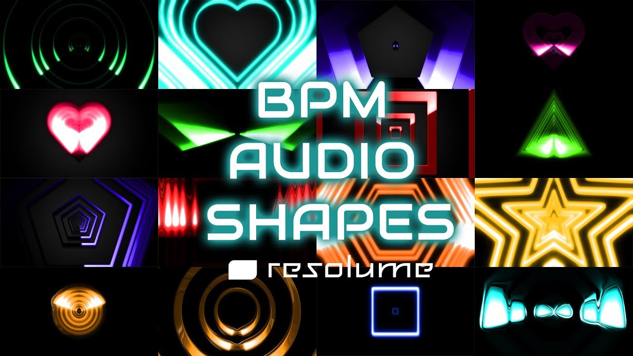 Cover image for BPM Audio Shapes for Resolume - OUT NOW!