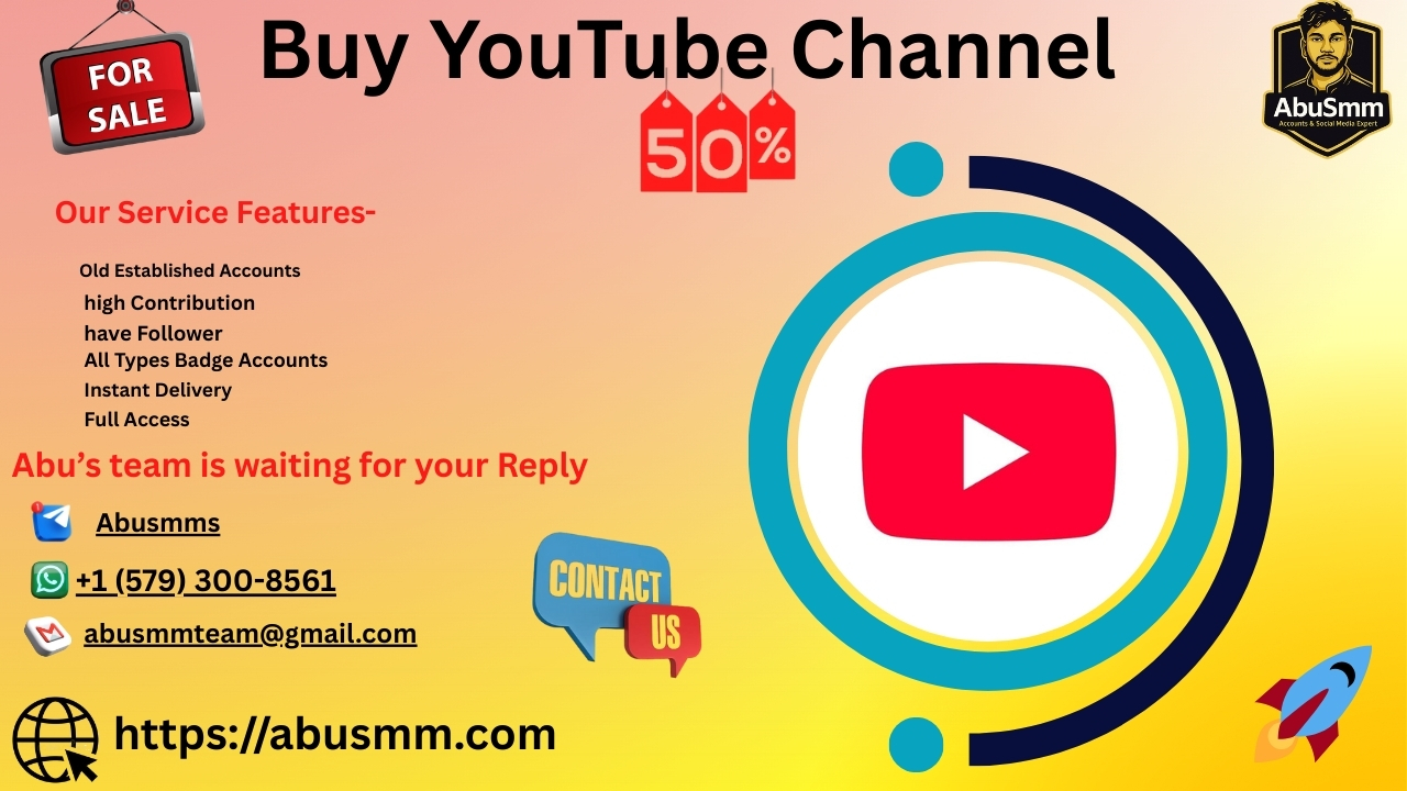 Cover image for Why Buy YouTube Channel from Trusted Sellers for Better ROI