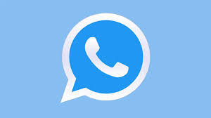Blue whatsapp profile picture