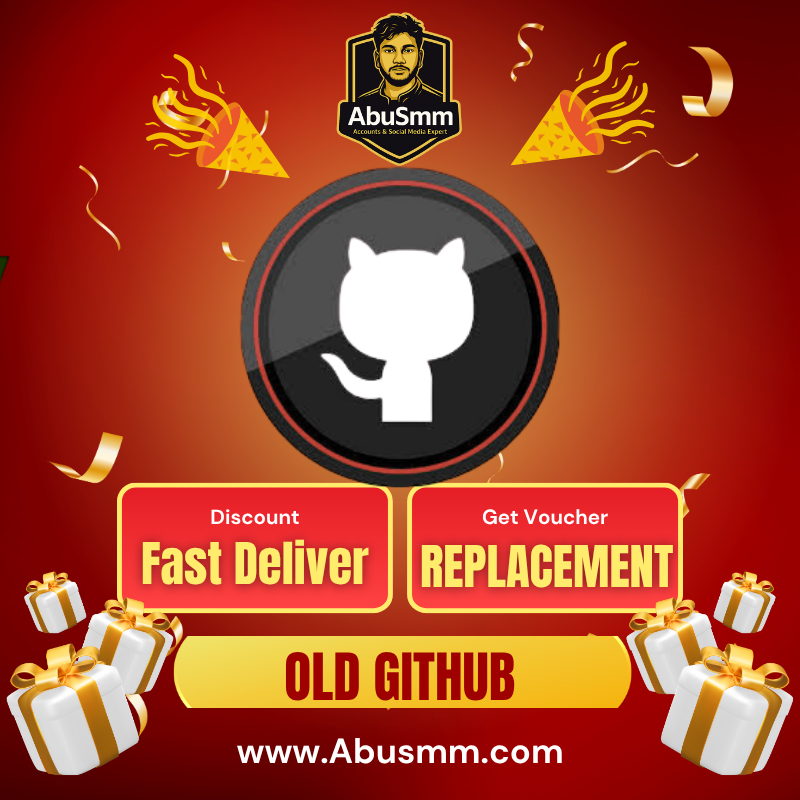Buy Old Github Account, We Offer A 100% Approved Account profile picture